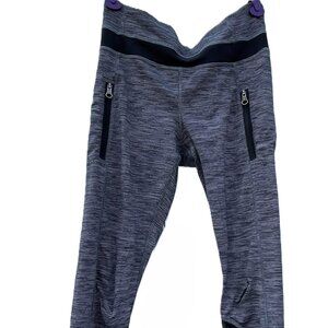 Lululemon Inspire 25" Legging Size 4 Gray/Black/White